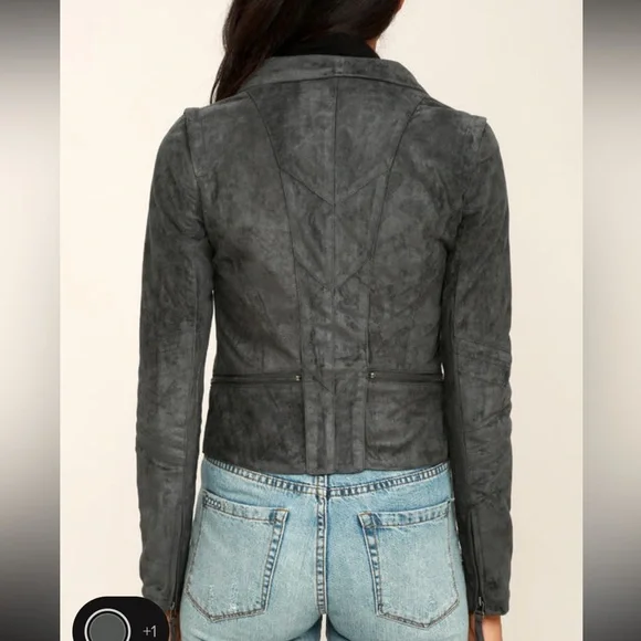 Lulu’s Vegan Suede Moro Jacket Small - Picture 11 of 15